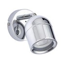 Knight 1lt Spot IP44 - Chrome