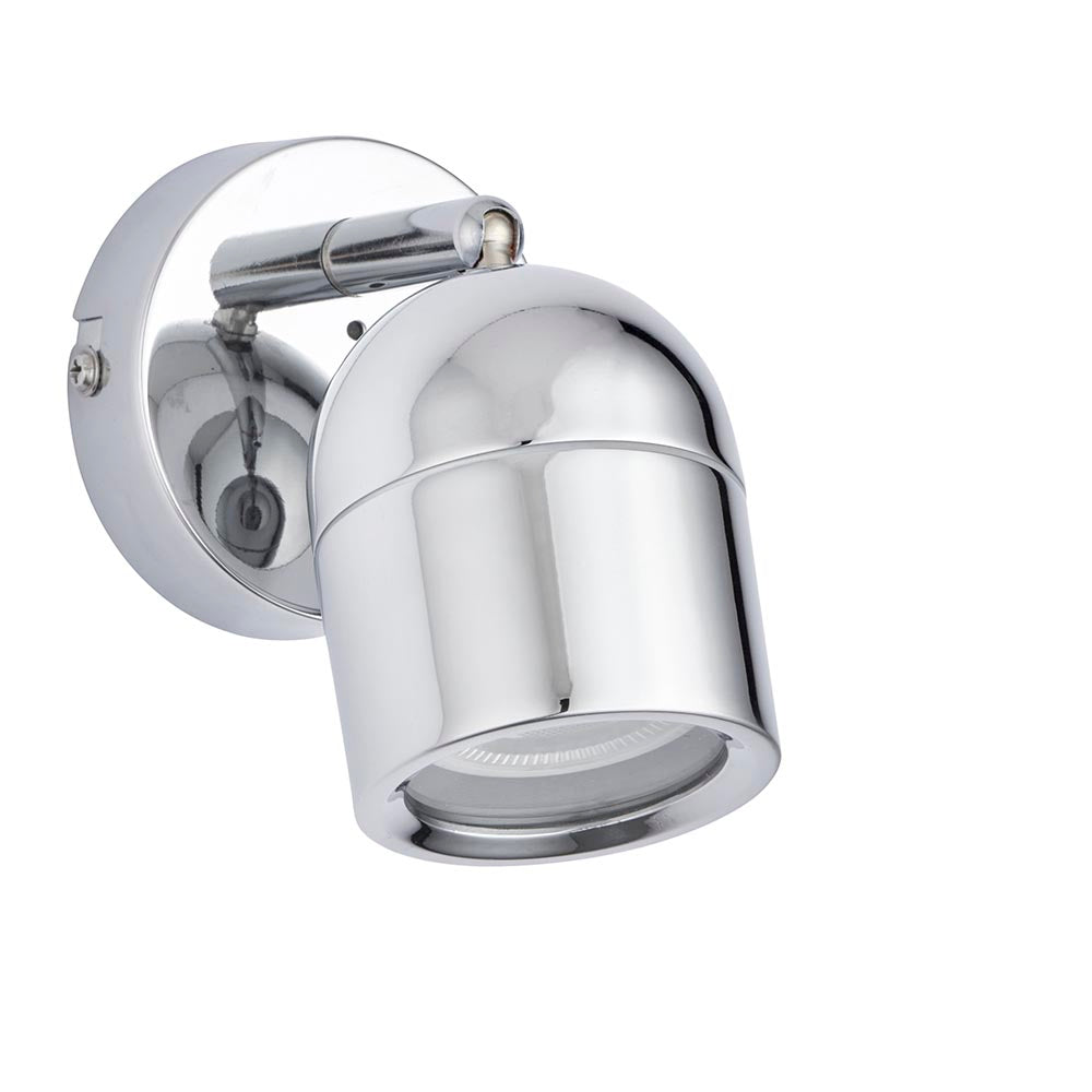 Knight 1lt Spot IP44 - Chrome