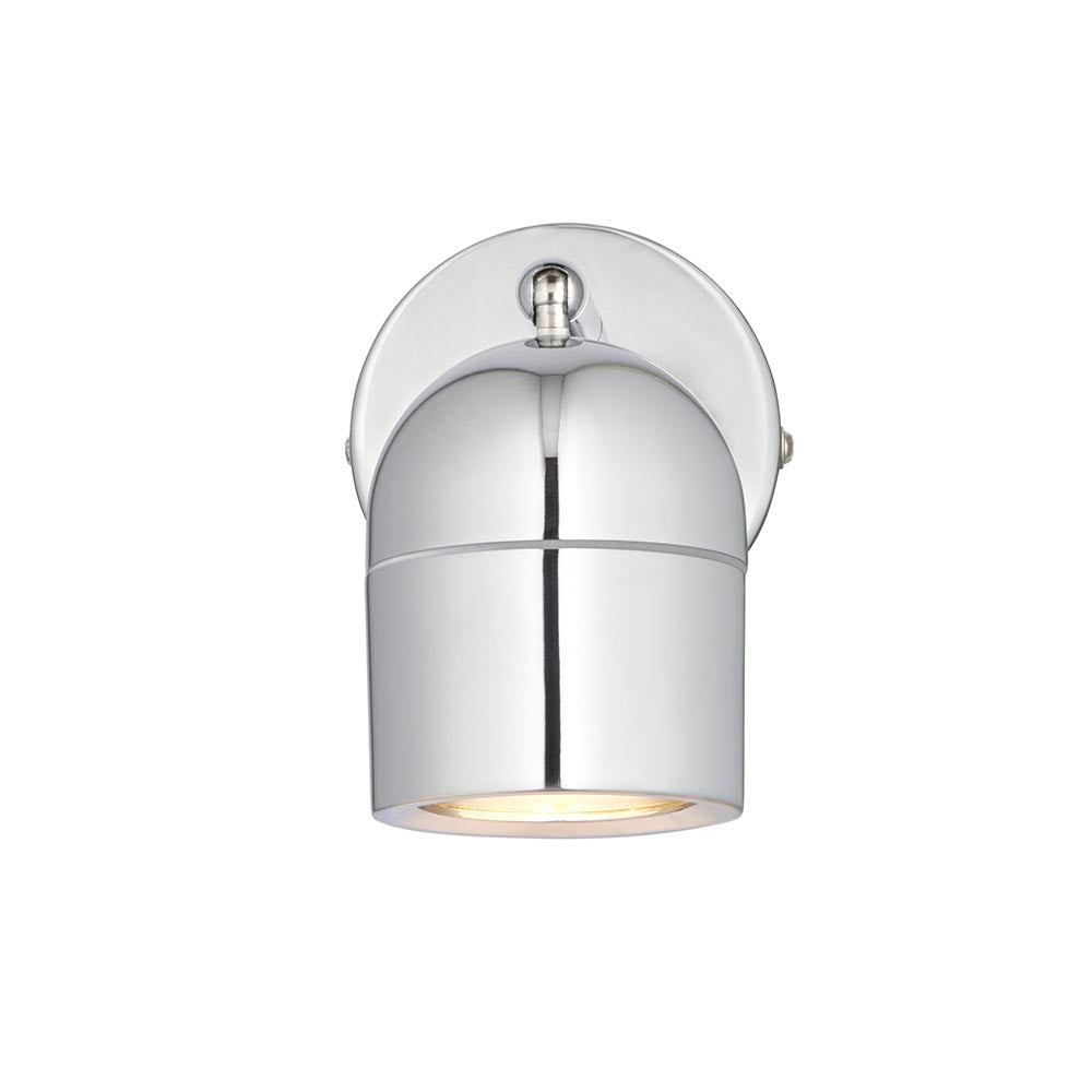 Knight 1lt Spot IP44 - Chrome
