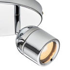 Knight 3lt Round IP44 - Chrome