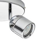 Knight 3lt Round IP44 - Chrome