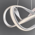 Synergy Sand White Textured Pendant Light (Modern, Integrated LED)