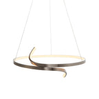 Rafe Satin Nickel LED Pendant Light