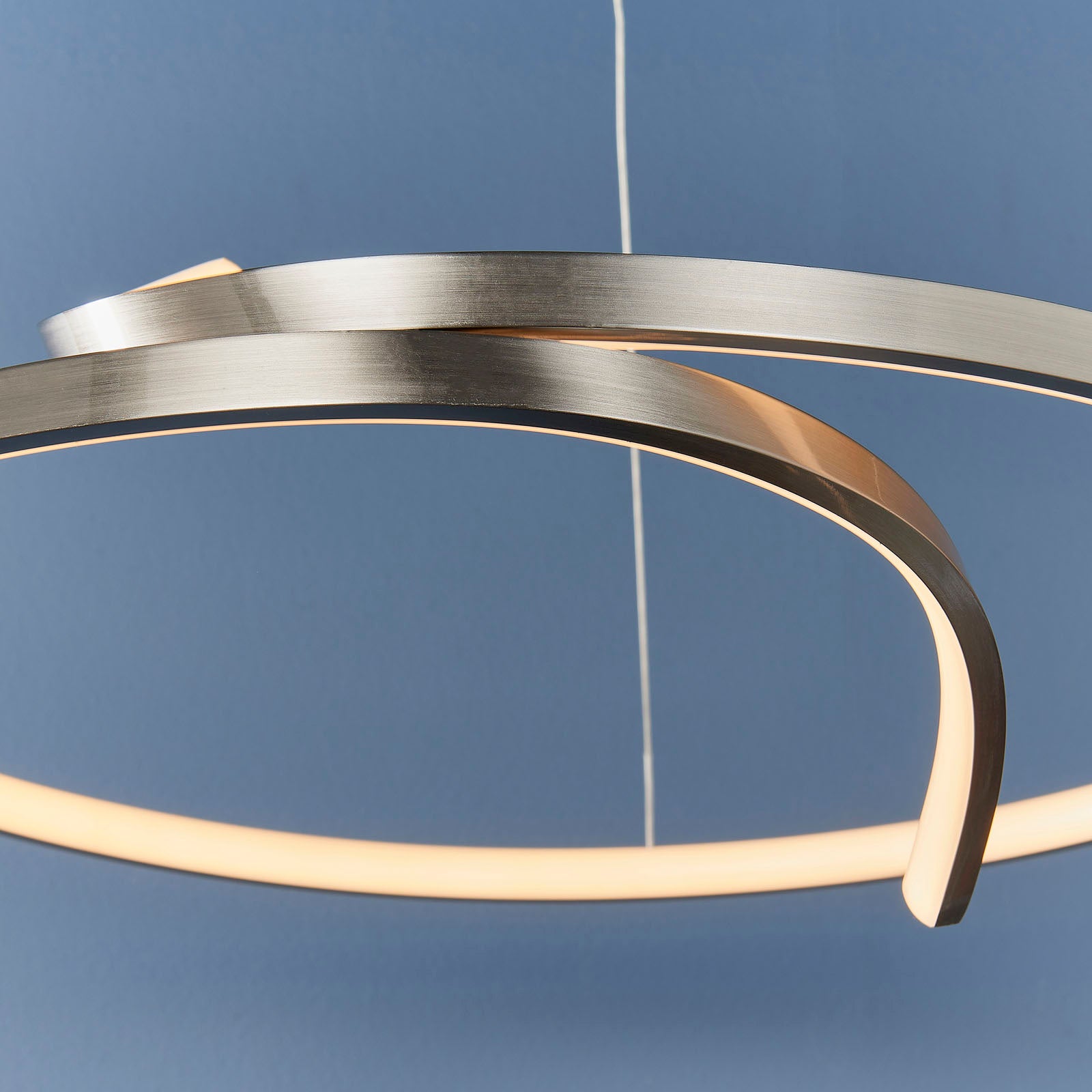 Rafe Satin Nickel LED Pendant Light
