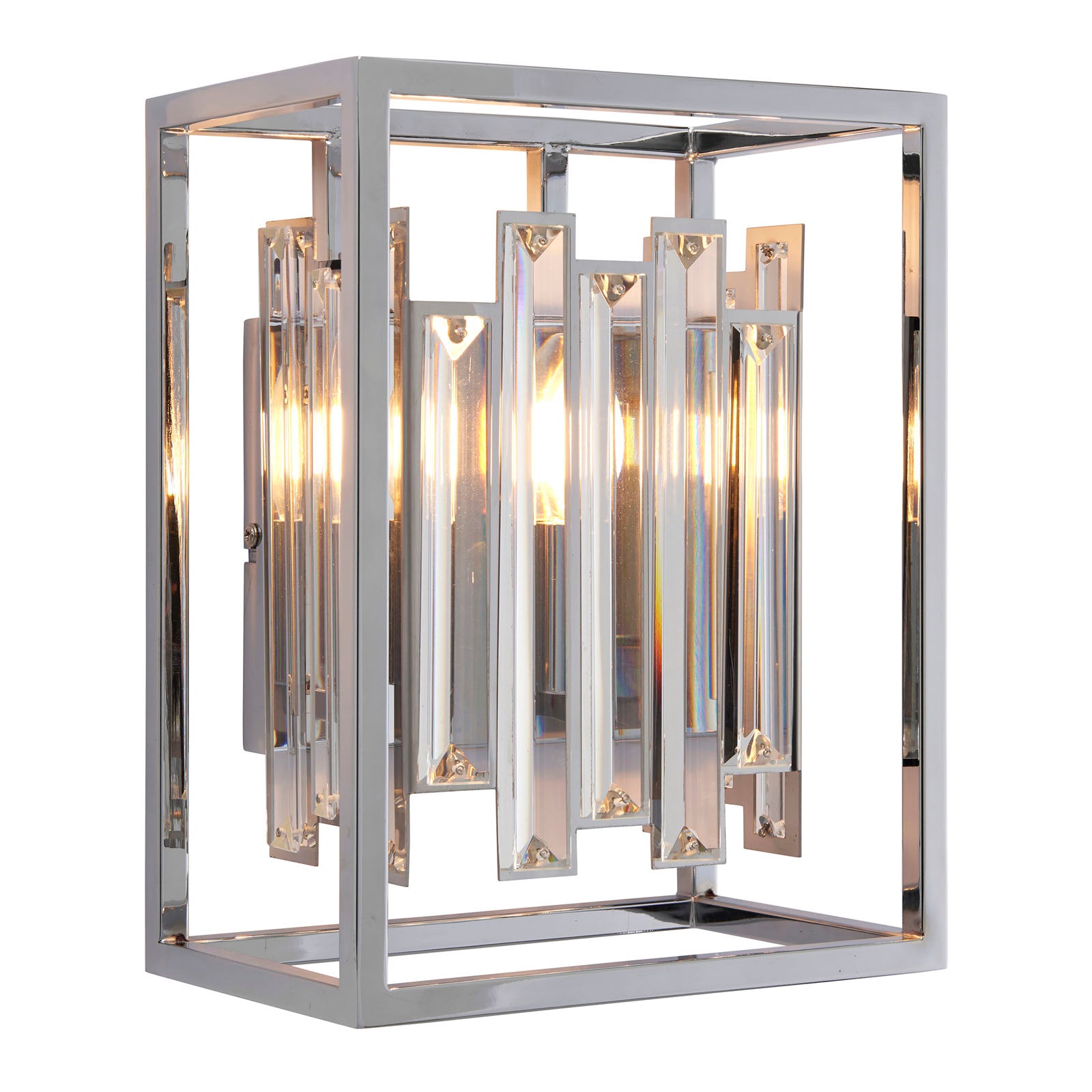 Acadia Modern Crystal Wall Sconce