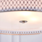 Cordero 3-Light Adjustable Pendant Light with Geometric Metal & Fabric Shade