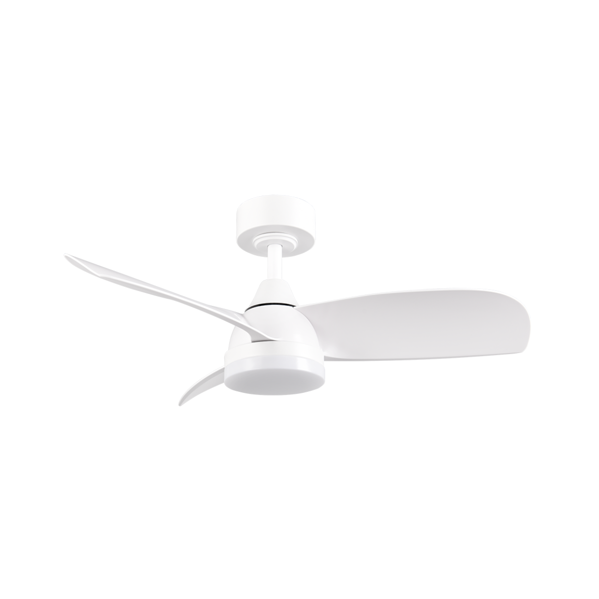 HELSINKI White 3 Blade Ceiling Fan Large