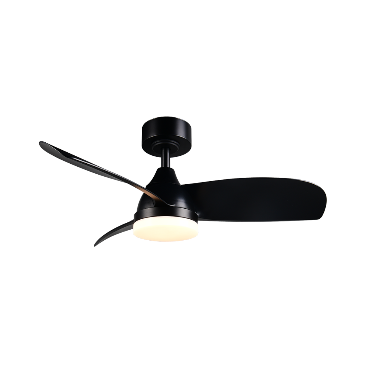 HELSINKI Black 3 Blade Ceiling Fan Large
