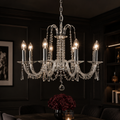 Liberec 8 Chandelier - Clear