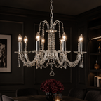 Liberec 8 Chandelier - Clear