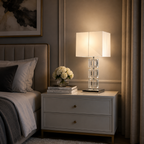 Zlin Clear Crystal Table Lamp