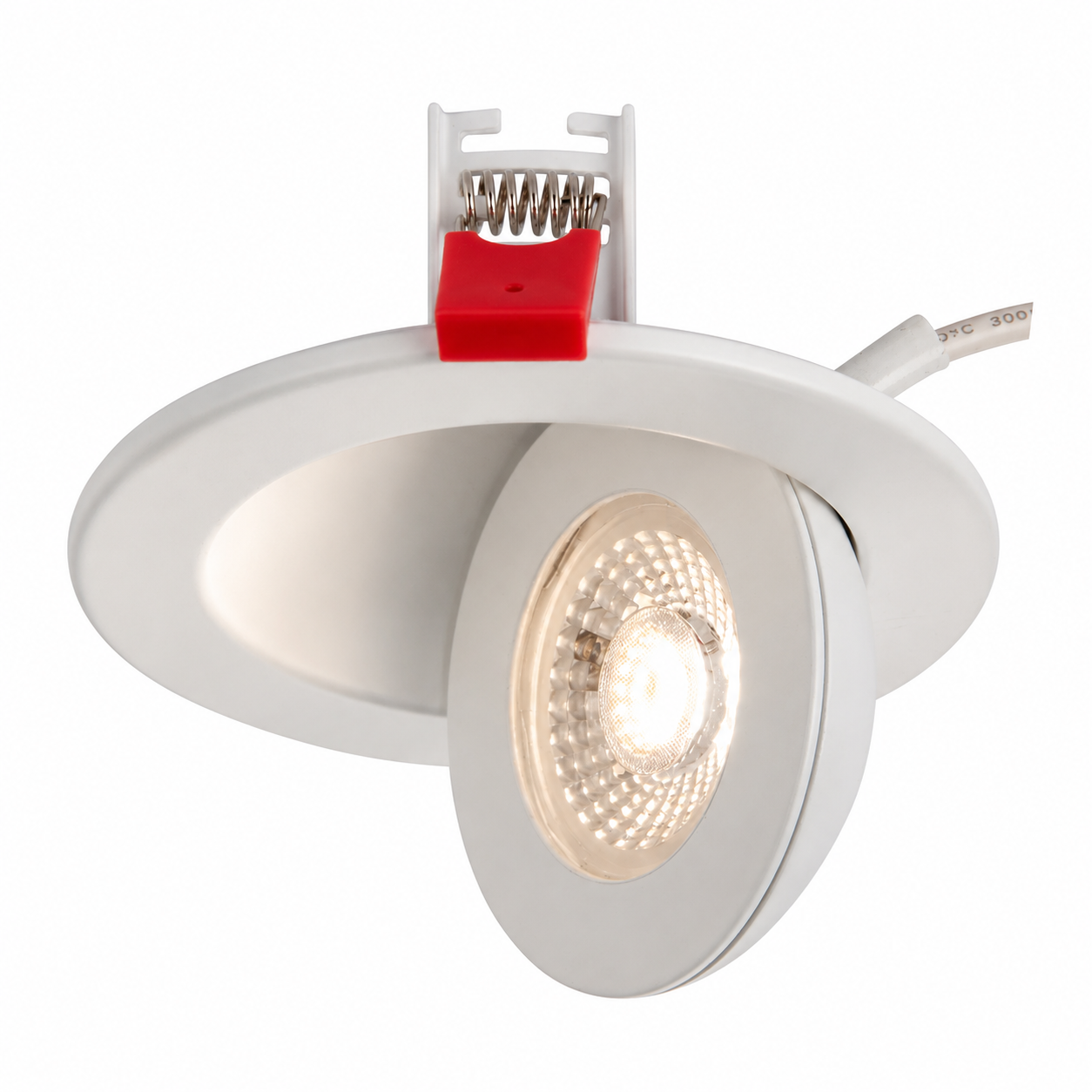 WDL9 - Deep Swivel Downlighter 4CCT WHITE