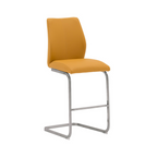 Amenity Counter Chair (Brushed Steel Leg)