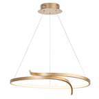 Rafe Brushed Gold LED Pendant Light