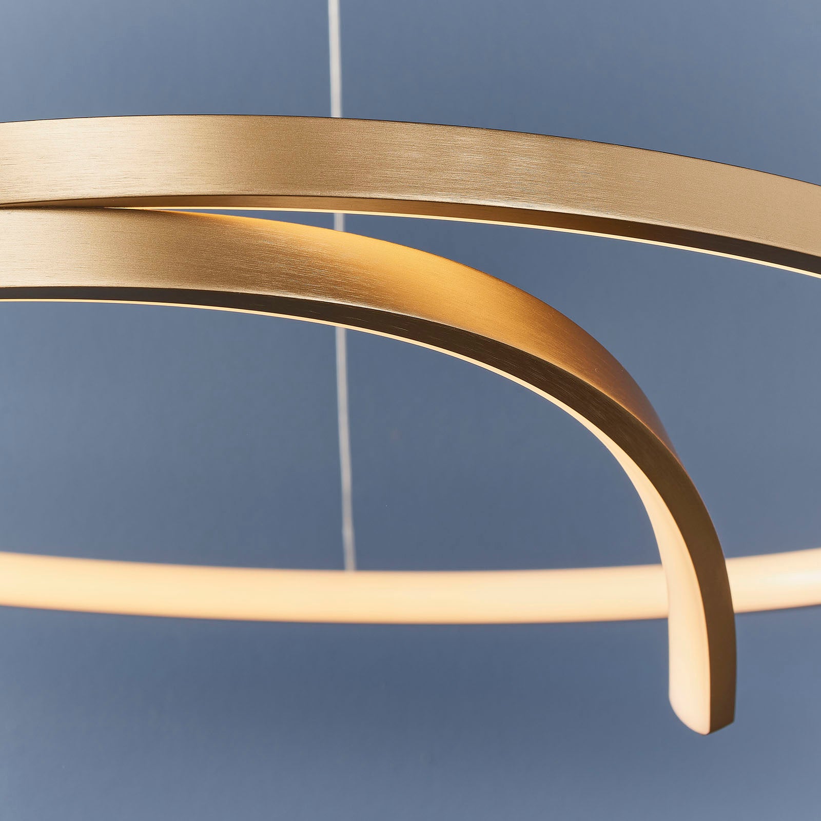 Rafe Brushed Gold LED Pendant Light