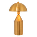 Nova Antique Brass Modern Table Lamp with Inline Switch