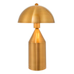 Nova Antique Brass Modern Table Lamp with Inline Switch