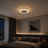 STRALSUND White Ceiling fan with Starlight Cover