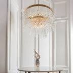 Madeleine 9 Light Pendant - Gold/Clear