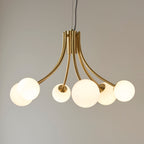Bloom 6 Light Pendant Gold