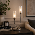 Canarina Table Lamp - Satin Nickel