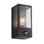 Breton PIR wall Black IP44 28W