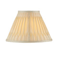 Chatsworth Small Ivory Silk Double Pinch Pleated Lamp Shade 10"