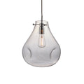 Utopia Clear Blown Glass Pendant Light (Adjustable Height)