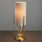 Fraser 1-Light Brushed Brass Table Lamp