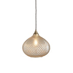 Livia Aged Brass Pendant Light with Opal Glass (Adjustable)