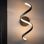 Astral 1-Light Wall Sconce: Textured Black & White Diffuser (IP44 Rated)