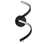 Astral 1-Light Wall Sconce: Textured Black & White Diffuser (IP44 Rated)