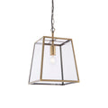 Hurst 1-Light Matt Antique Brass Pendant Light