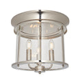Hampworth 3-Light Modern Dimmable Flush Mount Ceiling Light