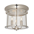 Hampworth 3-Light Modern Dimmable Flush Mount Ceiling Light