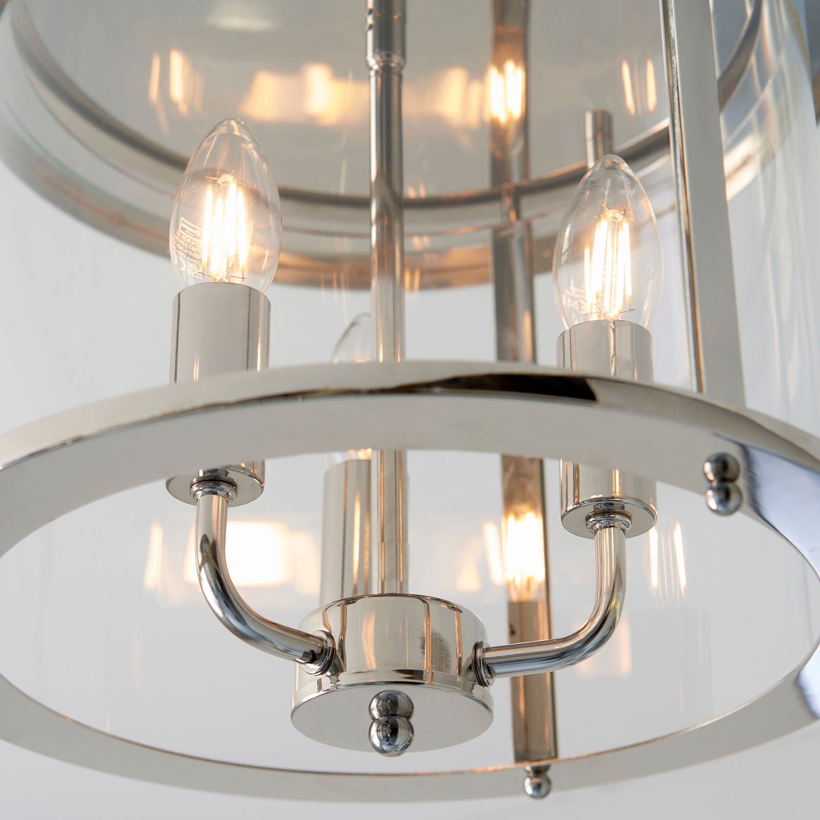 Hampworth 3-Light Modern Dimmable Flush Mount Ceiling Light