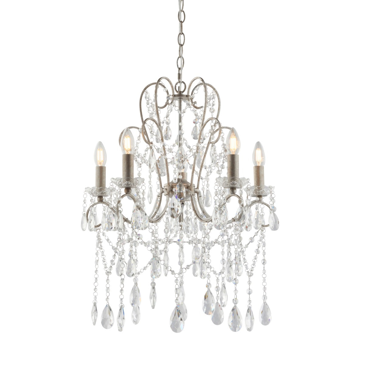 Berkley 5 Light Crystal Chandelier