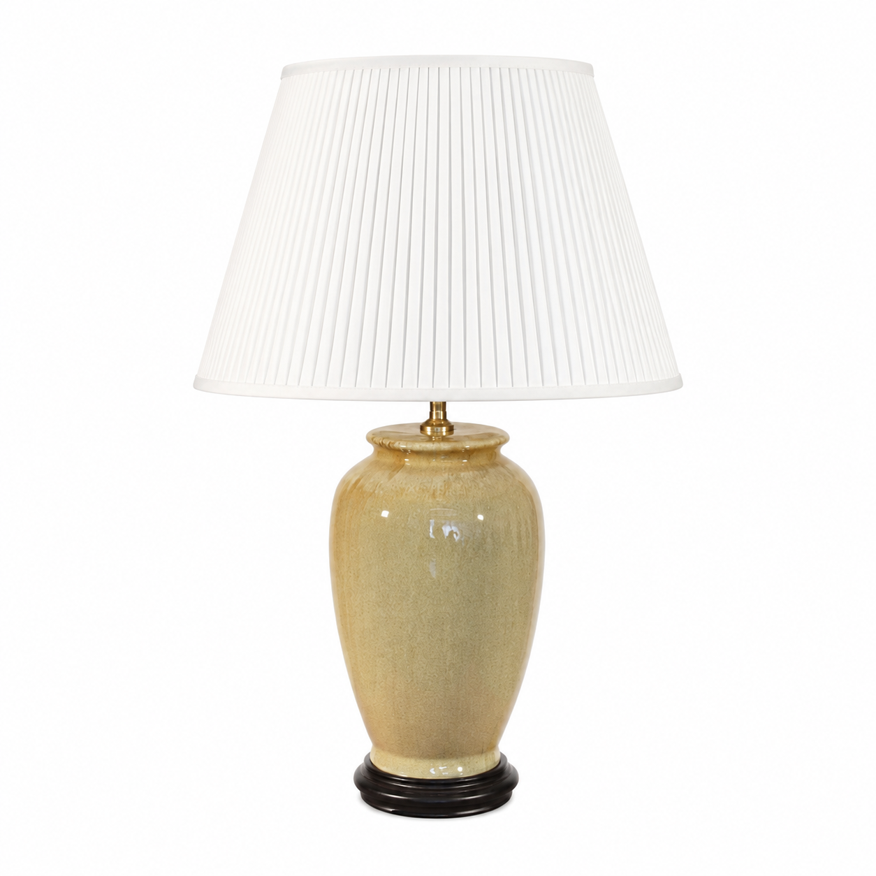 TL133-329 - Brown Natural Glaze Table Lamp