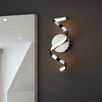 Astral 1-Light Bathroom Wall Sconce: Modern Design (Chrome Finish)