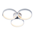Radius Chrome 3-Light LED Semi-Flush Ceiling Light