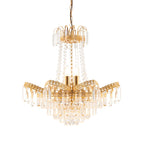 Adagio Gold 9 Light Crystal Chandelier