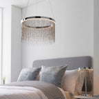 Zelma CCT 1-Light Waterfall Pendant with Color Changing Technology