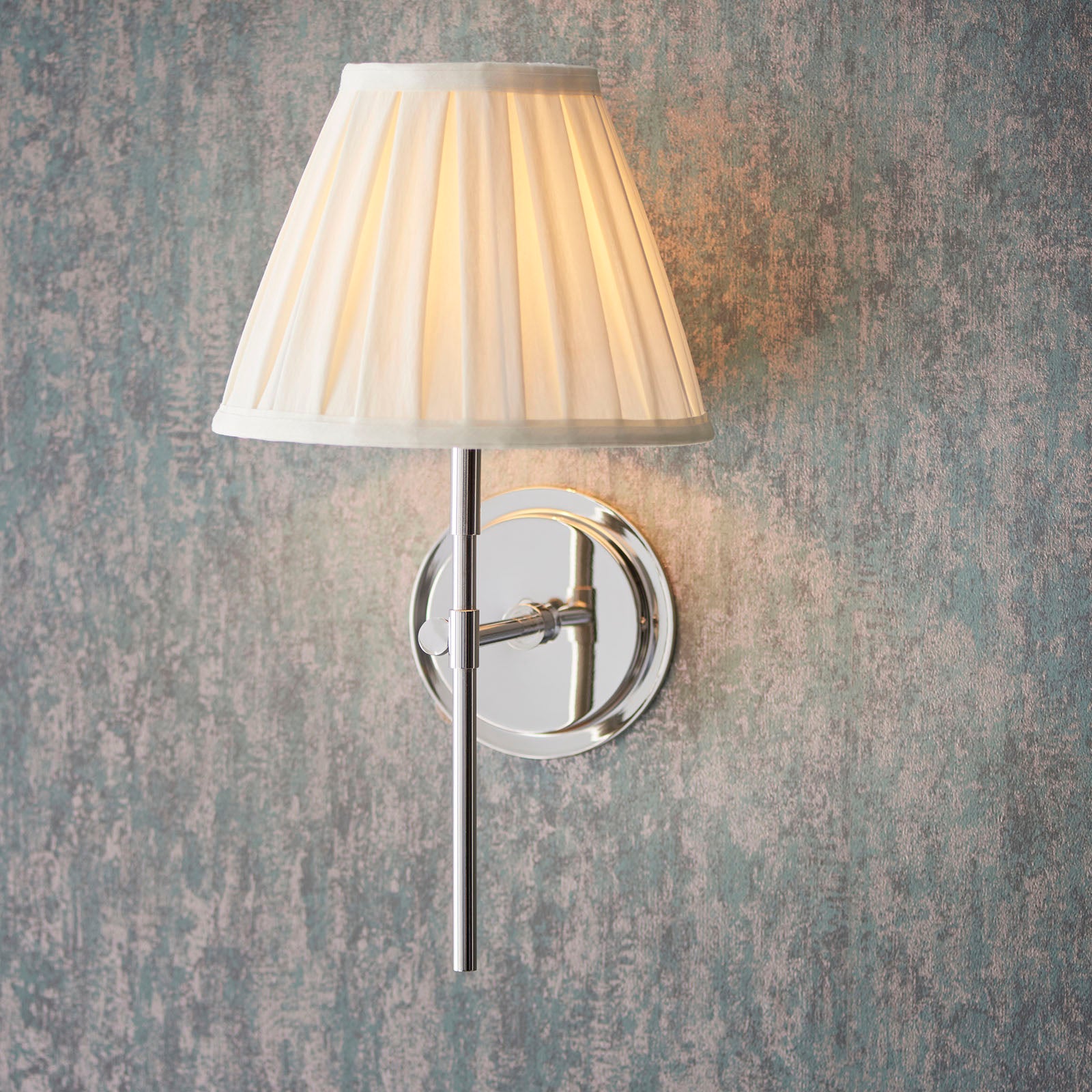 Rennes Nickel Wall Light (Modern)