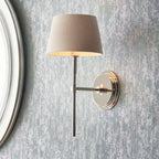 Rennes Nickel Wall Light (Modern)