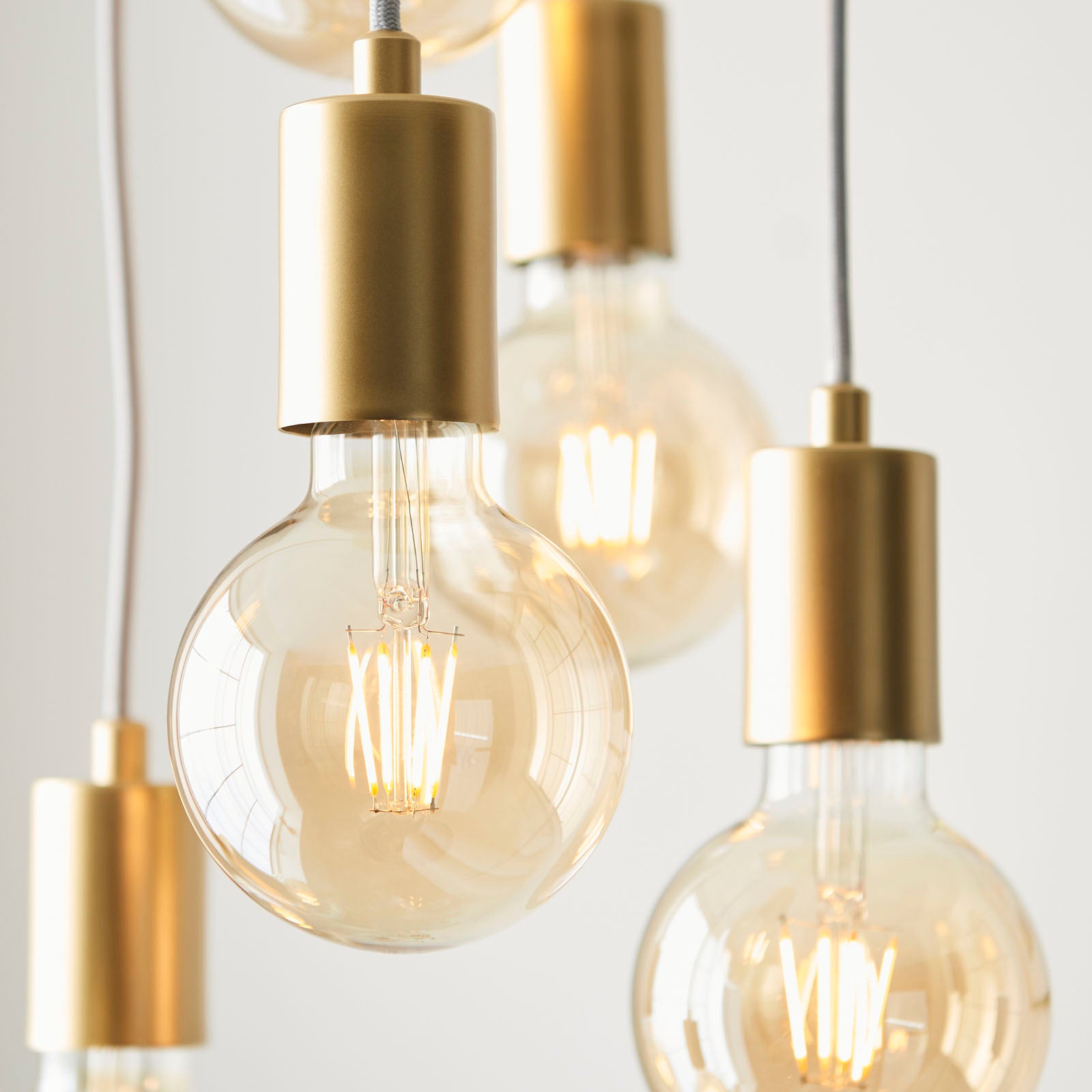 Studio Brushed Brass 6-Light Pendant