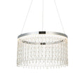 Liliana Cascading Crystal Pendant Light (Polished Chrome)