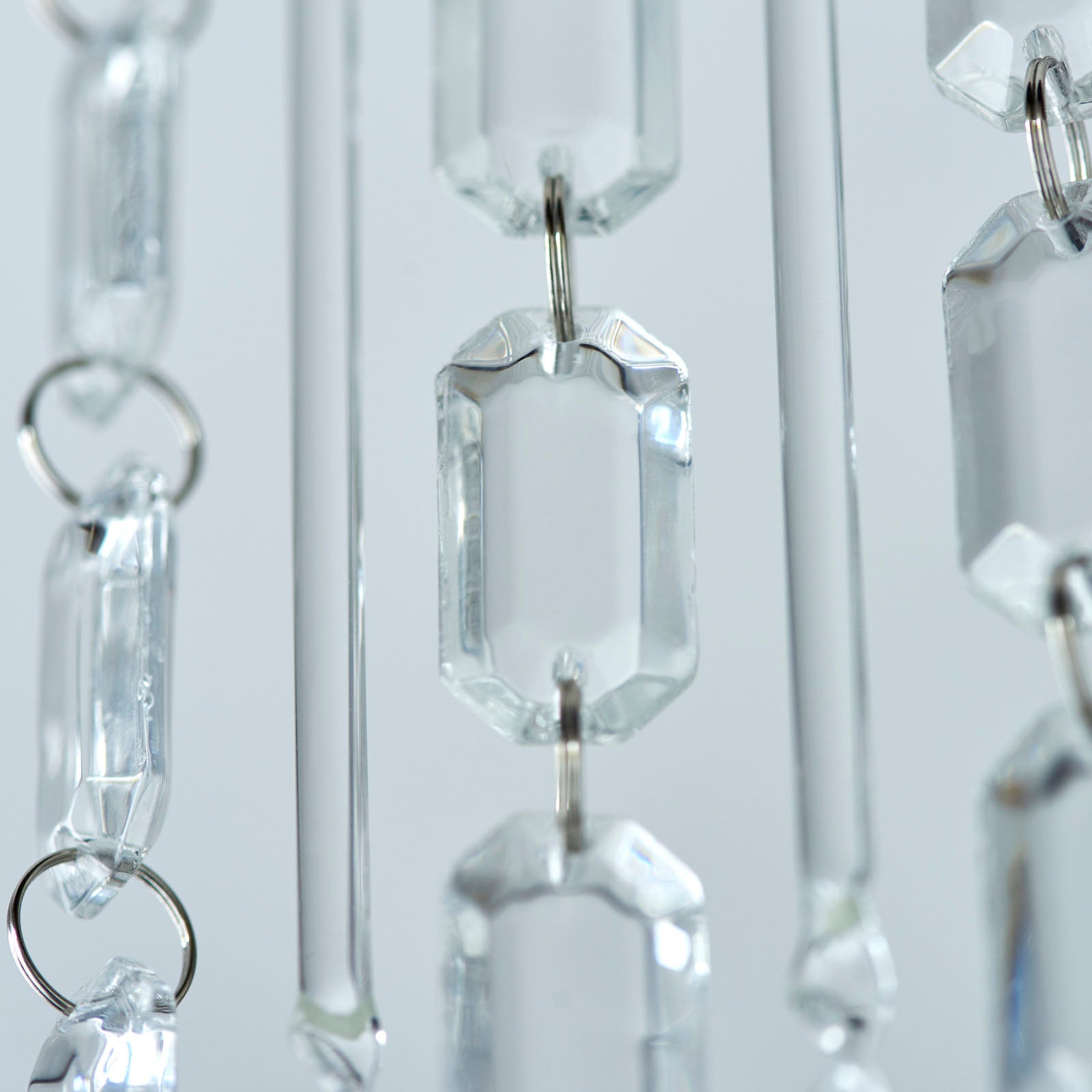 Liliana Cascading Crystal Pendant Light (Polished Chrome)