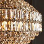 Beatrice 5 Light Pendant - Chrome/Crystal