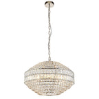 Beatrice 5 Light Pendant - Chrome/Crystal