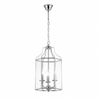 Westlite Lantern 3 Light  Hexagonal - Chrome